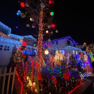 Santa Carlos圣诞街灯秀‼️🔥...