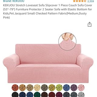 颜色难看的旧沙发超简单变身！便宜实用贴！...