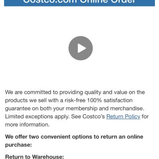 Costco邮寄退货，注意一下退款金额⁉...