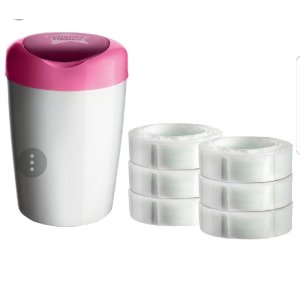 $14.98 Tommee Tippee Simplee 尿布桶+6个替换袋
