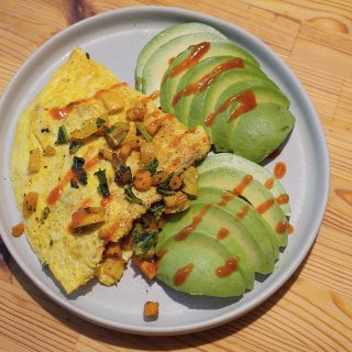 家有煮夫｜早餐omelet + 🥑...