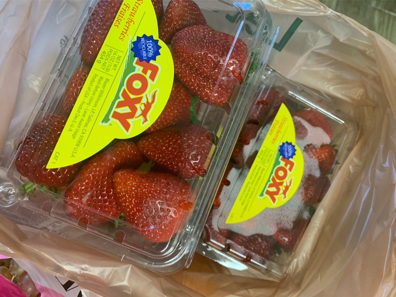 五月买了草莓🍓...