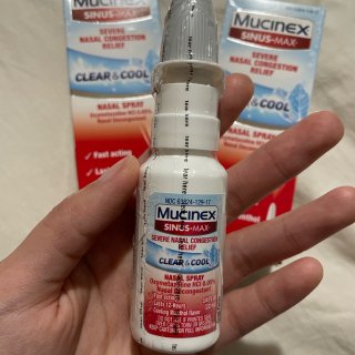 Mucinex鼻炎喷雾剂测评...