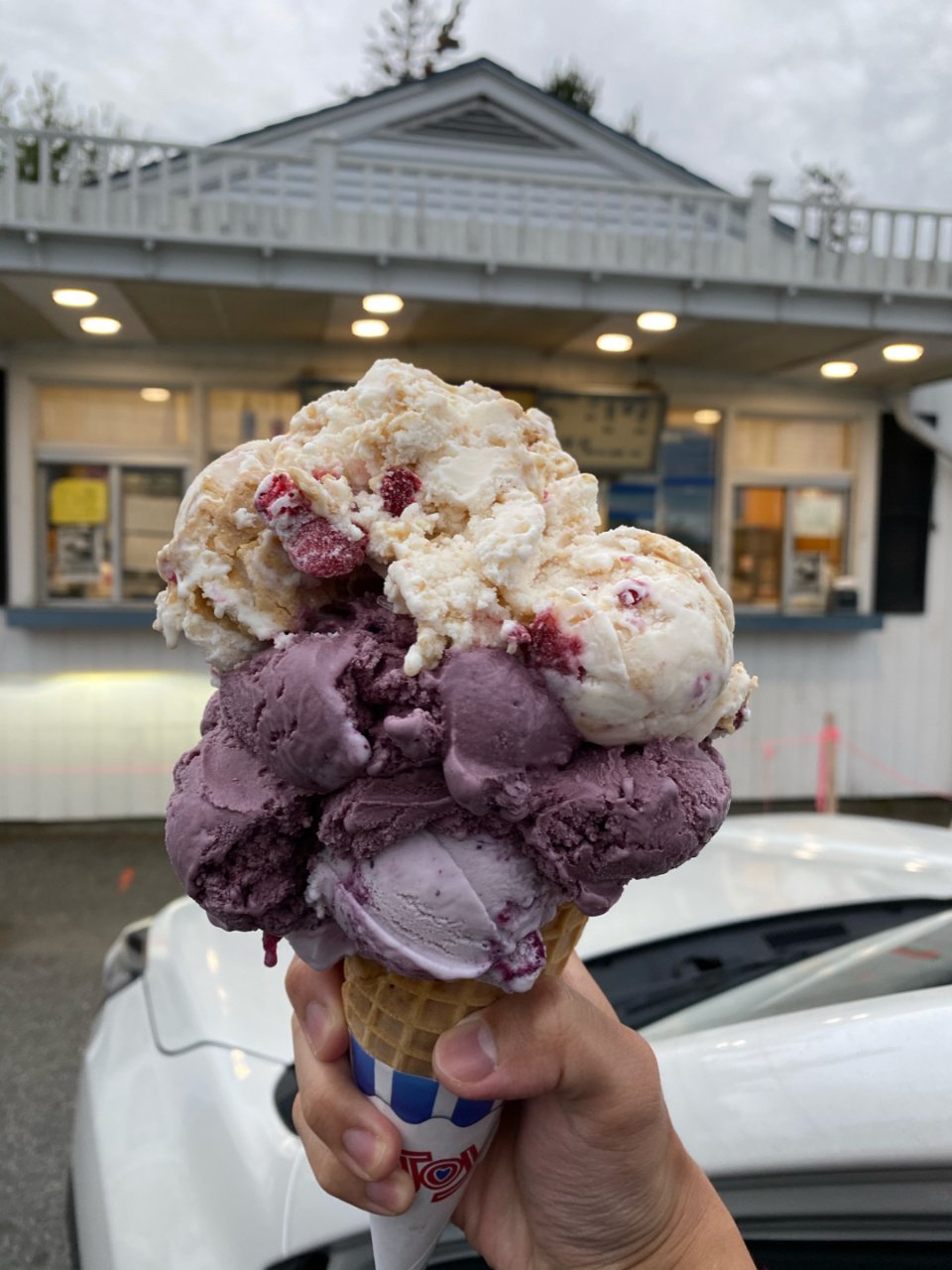 🌈 紫色的冰淇淋🍦...
