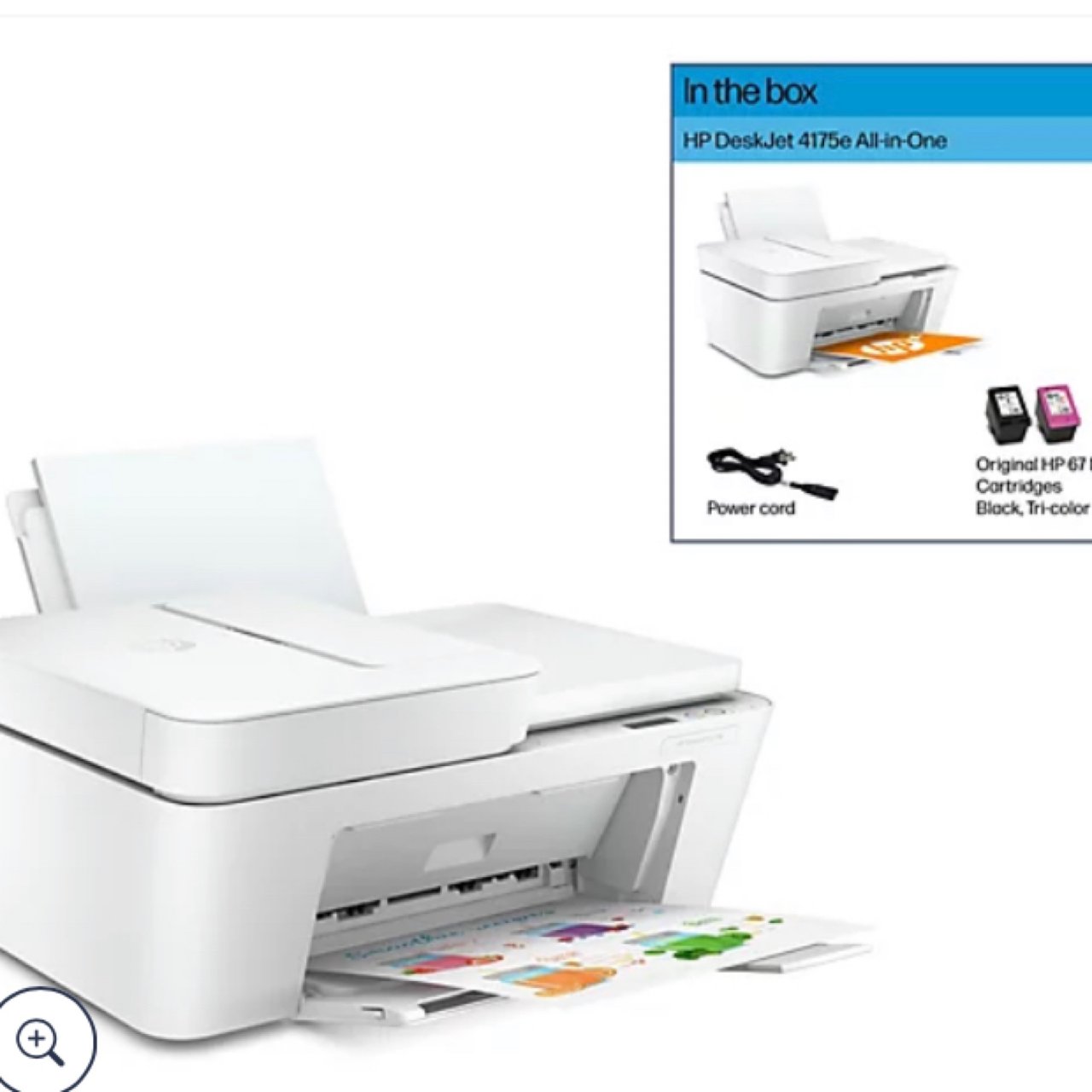 HP DeskJet 一体式打印机$39...