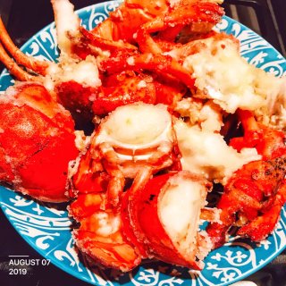 姜葱龙虾(≧ω≦)/在家也能吃上海鲜大餐...