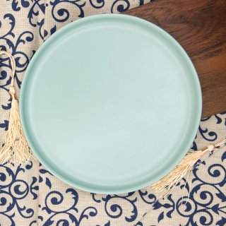 IKEA KEJSERLIG Side plate, turquoise