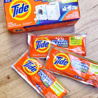 买一送一的Tide洗衣机清洁粉...