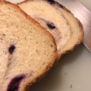 北海道蓝莓爆浆土司面包