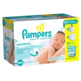pampers wipes湿巾