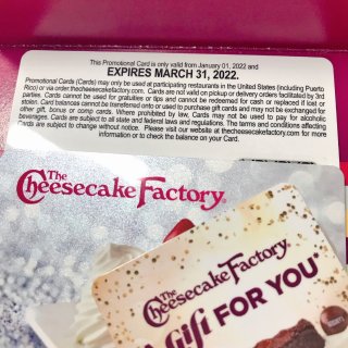 Cheesecake Factory 年...