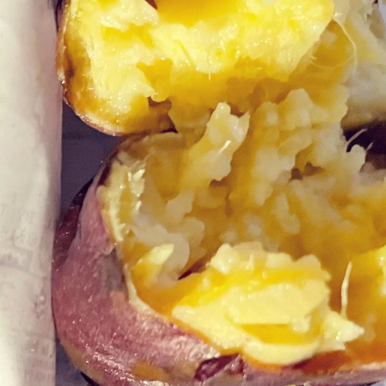 晒轻食—北加HMart超市蒸熟红薯🍠。...