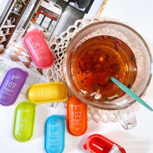 【微众测】🌈T1彩虹胶囊水果茶｜喝了会变美