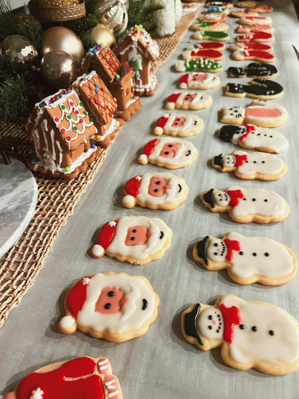 圣诞cookie增添节日氛围...