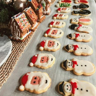 圣诞cookie增添节日氛围...