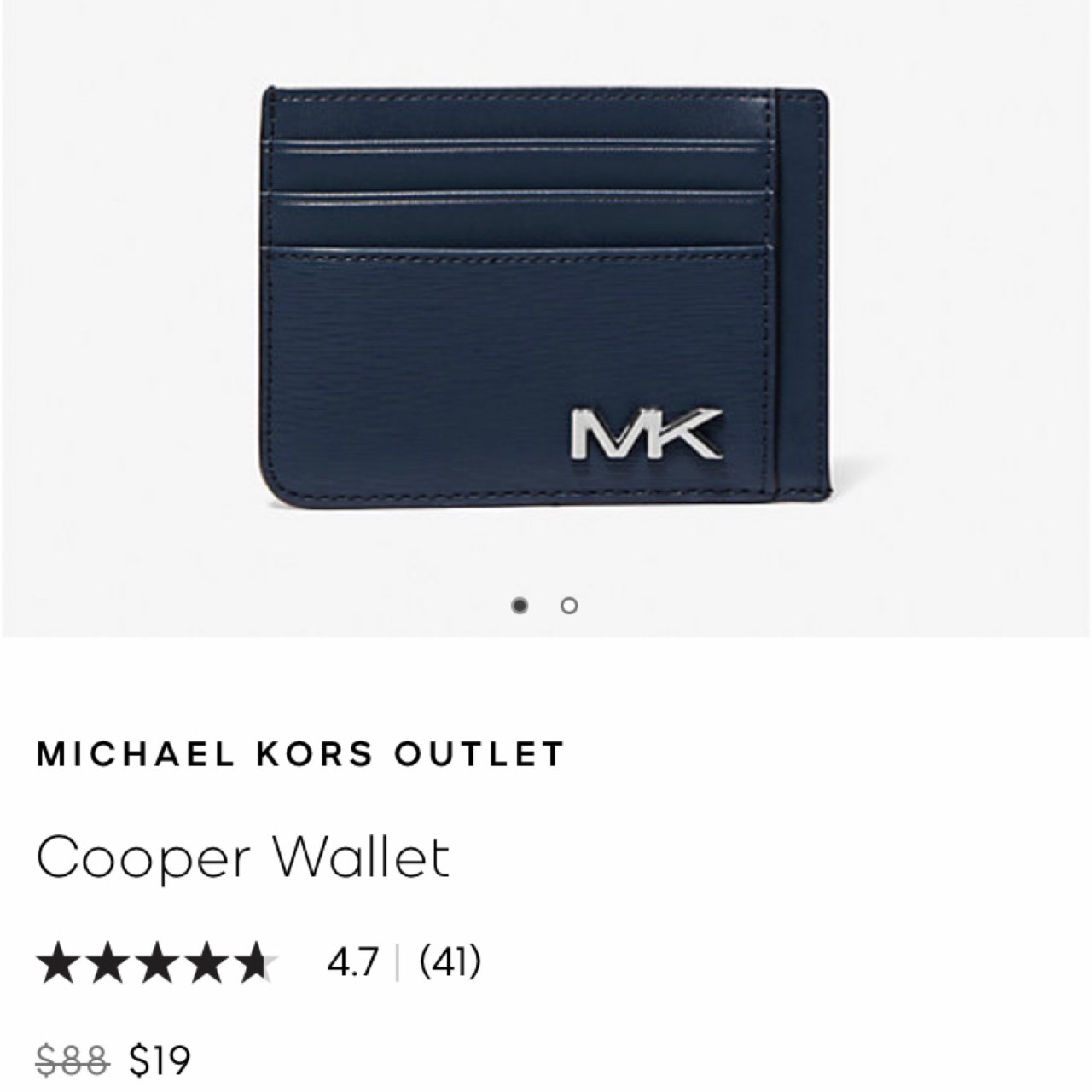 M . K Cooper Wallet ...