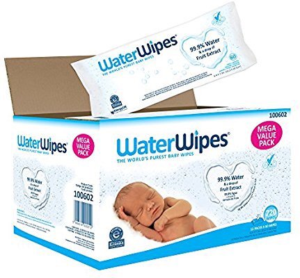 WaterWipes 敏感肌肤用 宝宝湿巾 12包 每包60片 (总计720片)