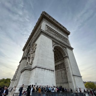 欧洲游记之巴黎凯旋门...