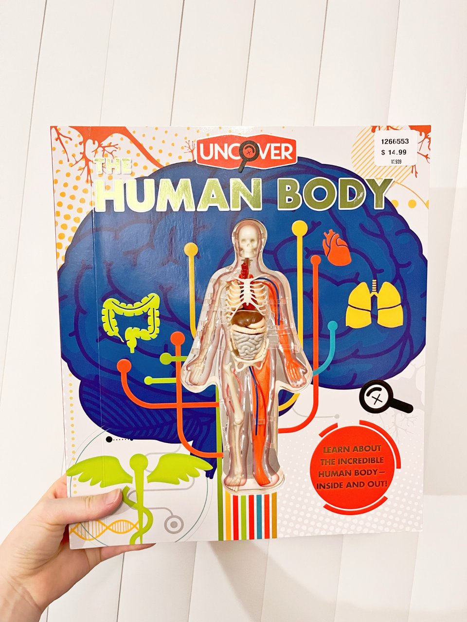 有3D模型的人体科普书...