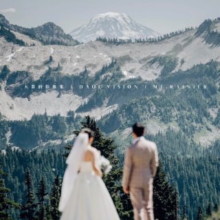 雪山私奔婚礼 | Mt Rainier ...