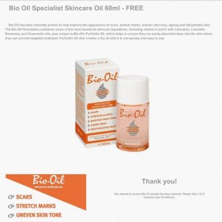 Bio oil 60ml 免费 