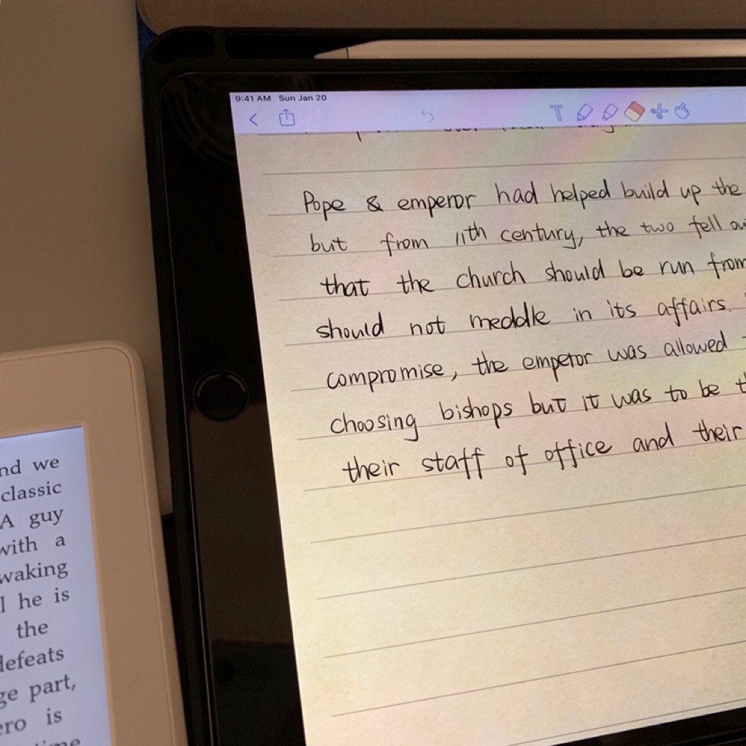 iPad Pro 10.5,Apple pencil,Kindle Paperwhite