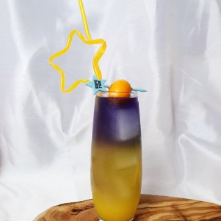 ✨渐变的🍊橙汁汽水✨甜而不腻，百变清爽型...