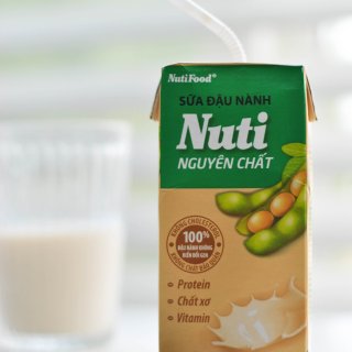 越南NUTI 纯味原味豆浆...