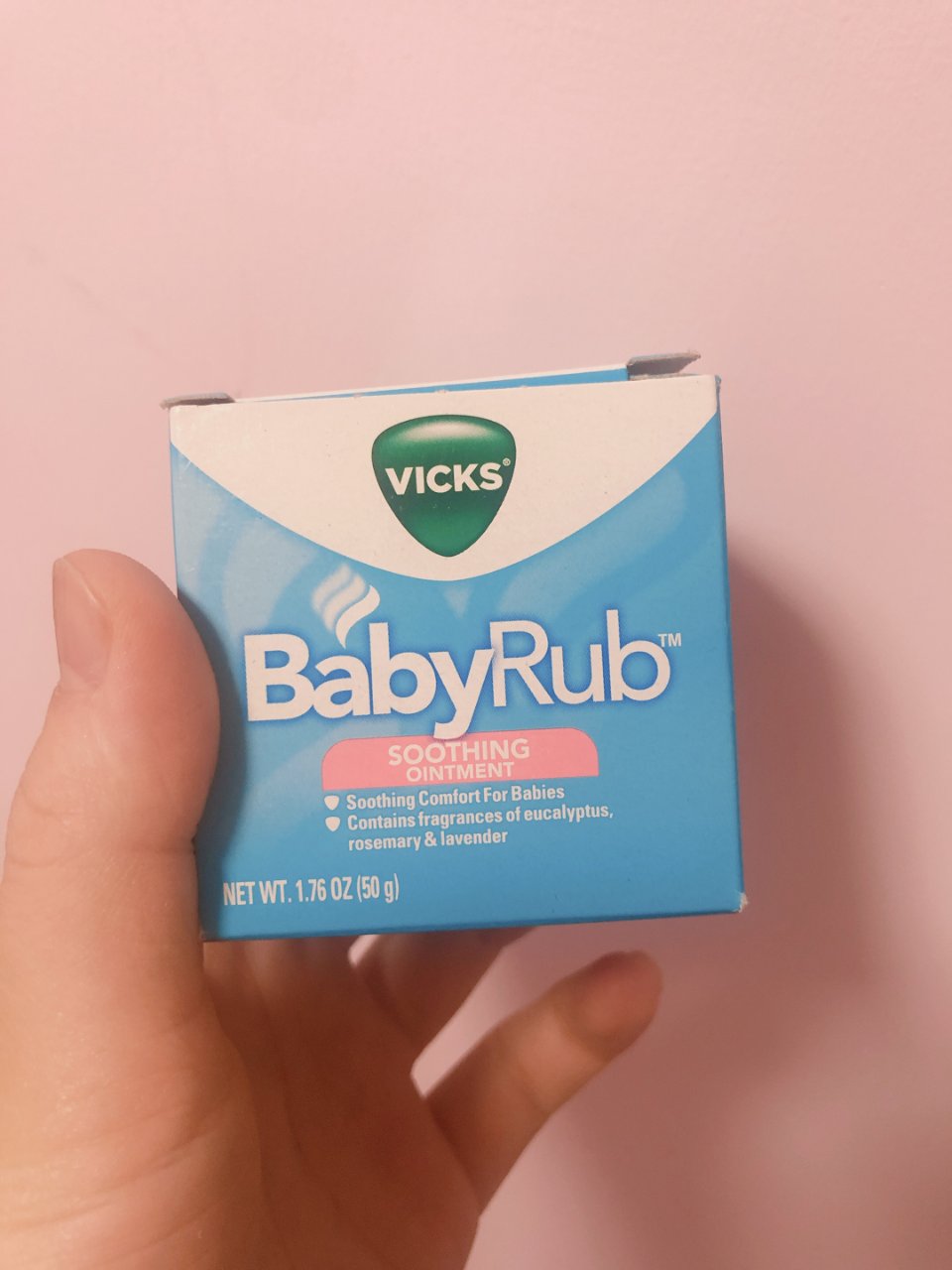 Vicks BabyRub感冒咳嗽鼻塞舒...