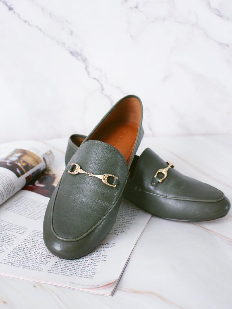Coach loafer