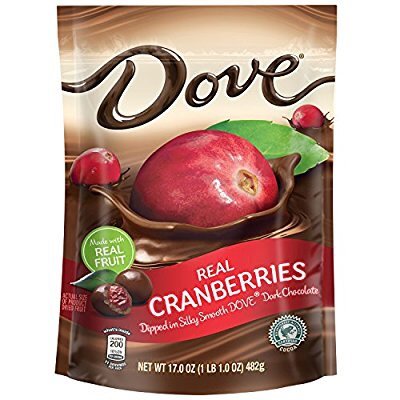 DOVE Fruit Dark Chocolate With Real Cranberries 17-Ounce Pouch