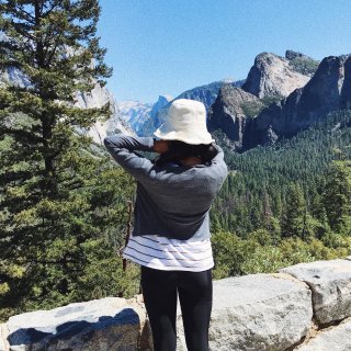 #去娜玩了#Yosemite公路游爬山穿...