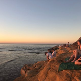 最爱的sunset cliff...
