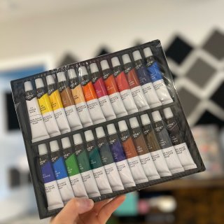 水彩颜料24色🎨（水彩画工具全套4）...