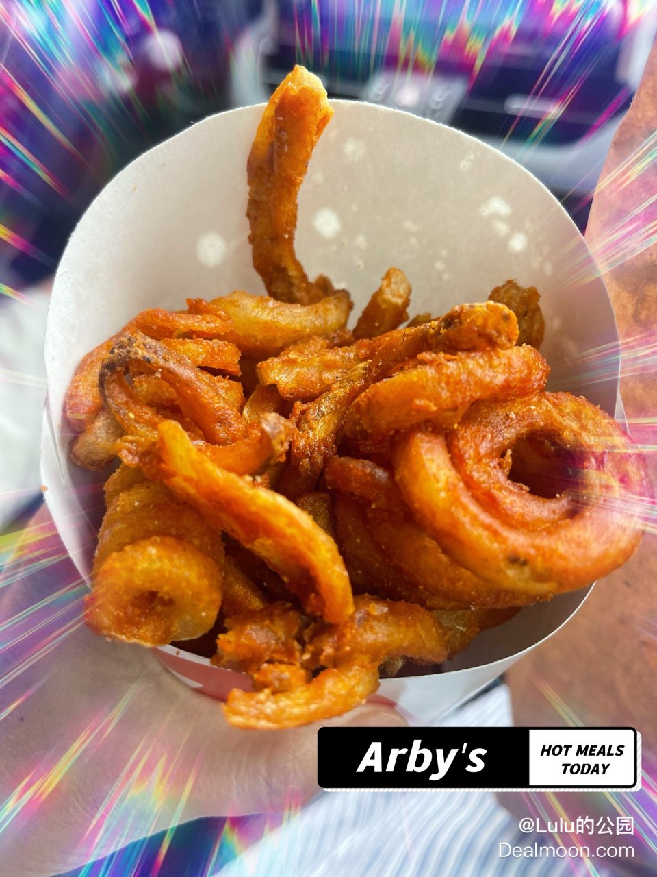 Arby's 不一样的汉堡🍔和薯条🍟...