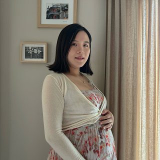 🤰孕晚期在家自拍孕照🌝❤️...