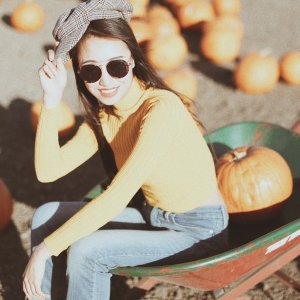 秋日穿搭--打卡pumpkin patch