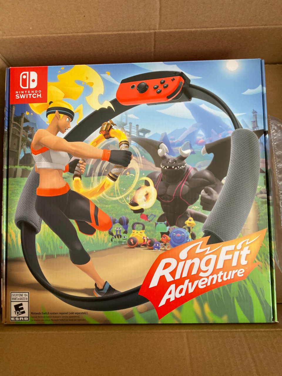 Nintendo 任天堂,Ring Fit Adventure,做運動