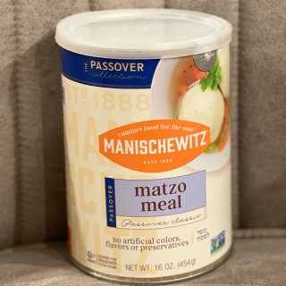 Manischewitz Matzo Meal, 16 oz Resealable Canister, (2 Pack - Total 2lbs) Kosher for Passover