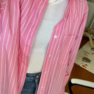 随手日常穿搭分享｜买到了喜欢的粉衬衫...