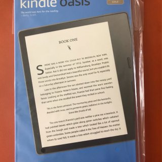 Kindle oasis 3新鲜到手...