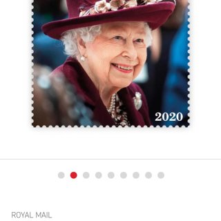 女王白金禧纪念邮票...