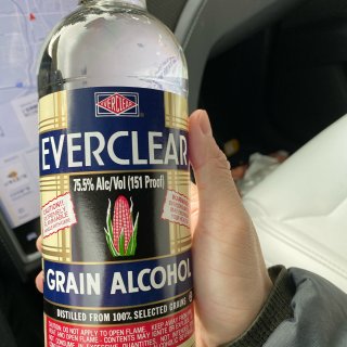 酒精替代品everclear 75%度高...