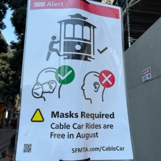 三藩市Cable Car八月免費乘坐...