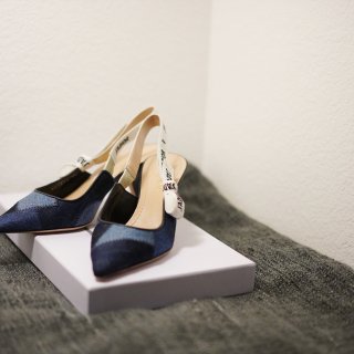 周年纪念礼物-有故事的Dior猫跟鞋...