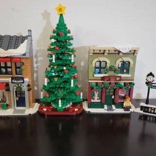Lego 乐高的圣诞树...