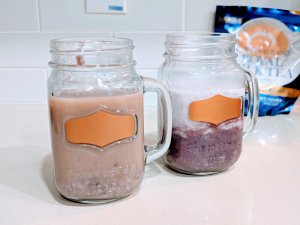 #Instant Pot甜品| 紫薯奶茶 紫薯牛奶来一杯