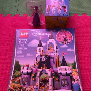 兑换商城换的Lego 迪士尼公主城堡🏰...