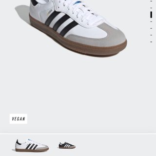adidas Samba Vegan Shoes - White | H01877 | adidas US