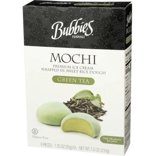 Green Tea Mochi Ice Cream, 7.5 oz at Whole Foods Market,Whole Foods,Bubbies